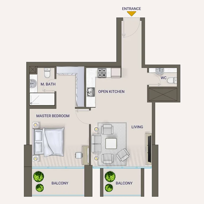 1 Bedroom